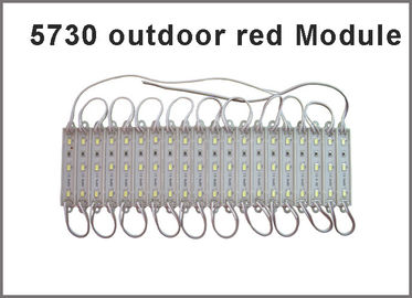 3LED 5730 Modulo LED Luz 12VDC luz de fondo LED Carta de canal de publicidad exterior señalización LED señales proveedor