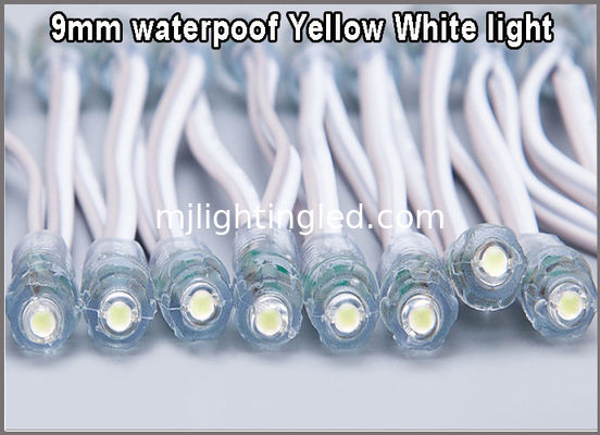 Luces LED de punto de 9 mm a prueba de agua de 5 V y 12 V para letreros de logotipos proveedor