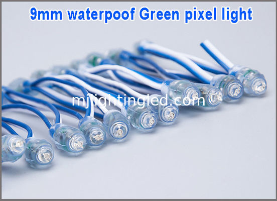 9mm LED Modulo de píxeles luz para el signo color azul IP68 impermeable CE ROHS estándar proveedor