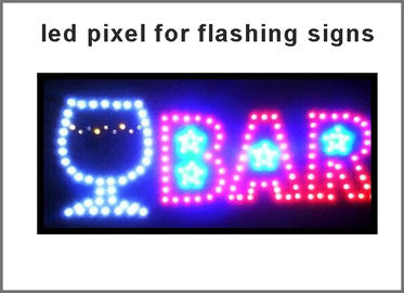 9m m 12m m 5VDC llevaron la luz del pixel usada para la muestra llevada barra que destellaba ultra brillante de la muestra del LED que destellaba proveedor