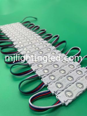 Módulos de luces LED RGB 5050 3LEDs para retroiluminación de letras de canal, con certificación CE ROHS proveedor