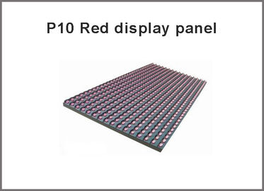 La muestra llevada semi-al aire libre de alta calidad de las ventanas del módulo de la exhibición del color rojo P10 de la venta caliente los 32cm*16cm llevó la resolución 32x16 del módulo proveedor