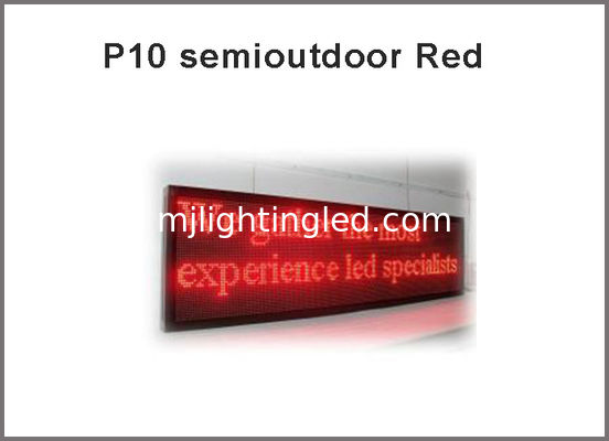 P10 32*16 puntos pantallas exteriores 320*160mm P10 panel de pantalla LED luz texto corriente tablero de anuncios proveedor