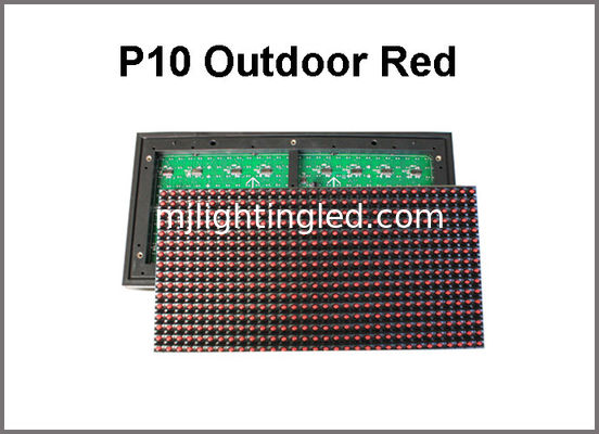 P10 32*16 puntos pantallas exteriores 320*160mm P10 panel de pantalla LED luz texto corriente tablero de anuncios proveedor