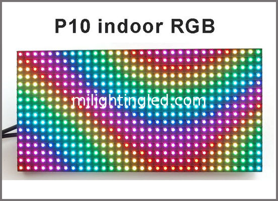 Módulo de pantalla LED a todo color SMD P10 para interiores, pantalla LED grande para pared interior proveedor