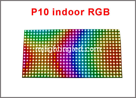 Módulo de pantalla LED a todo color SMD P10 para interiores, pantalla LED grande para pared interior proveedor