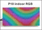 La pantalla llevada programable p10 interior con la información de balanceo del color de SMD RGB llevó la tablilla de anuncios a todo color de la pantalla de visualización proveedor