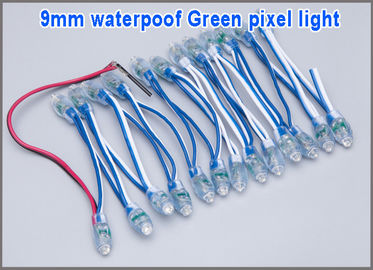 5V LED Fuente de punto de píxeles de silicona de la luz de cubierta de la tira de LED para el signo de 9 mm de diámetro de la cuerda de luz para la decoración al aire libre proveedor