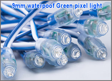 5V LED Fuente de punto de píxeles de silicona de la luz de cubierta de la tira de LED para el signo de 9 mm de diámetro de la cuerda de luz para la decoración al aire libre proveedor