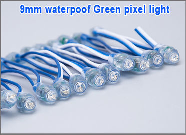 5V LED Fuente de punto de píxeles de silicona de la luz de cubierta de la tira de LED para el signo de 9 mm de diámetro de la cuerda de luz para la decoración al aire libre proveedor