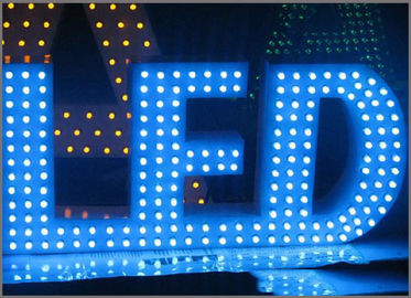 La iluminación de alta calidad de 5V LED pone letras a la lámpara llevada brillante de la luz del punto de 9m m para la señalización al aire libre 50pcs/string proveedor