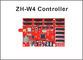ZH-W4 llevó los pixeles de la tarjeta de regulador del wifi 800*128 con el puerto de USB para la muestra programble móvil llevada el panel del módulo p10 proveedor
