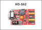 Suporte de tarjeta de control LED Huidu HD-Q41 HD-S62 Tarjeta de controlador LED USB + puerto SERIAL 1024 * 64 píxeles para pantalla LED P10 proveedor