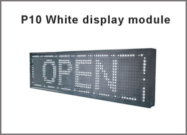 Tablero ligero de la pantalla LED 5V de los módulos de la exhibición de los paneles de P10 LED para la señalización de la publicidad de la demostración del mensaje proveedor