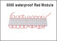 5050 prenda impermeable roja IP67 75*12*05 0.8w/pcs de la iluminación de la publicidad de los módulos 12V del módulo de SMD 3 LED proveedor