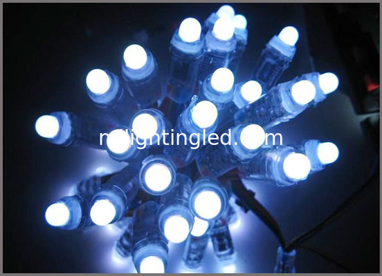 Cadena de luces LED de píxeles digitales direccionables Fullcolor de 12 mm UCS1903, 50 unidades/cadena para decoración navideña proveedor