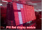 el módulo llevado rojo Semi-al aire libre de 320*160m m 32*16pixels P10 para el solo color rojo P10 llevó el módulo de la exhibición de mensaje proveedor