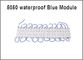 luz brillante estupenda del módulo de la prenda impermeable IP65 LED del azul del módulo de 20pcs DC 12V 5050 SMD 3 LED para la publicidad de la señalización proveedor