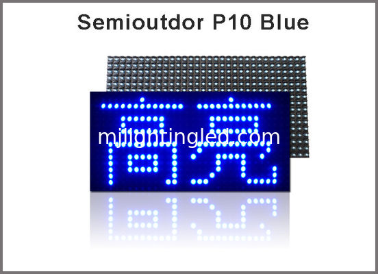 Módulos de pantalla LED P10 Semi-exterior/Interior Rojo Verde Azul Amarillo Blanco Tablero de mensajes en sala de conferencias proveedor