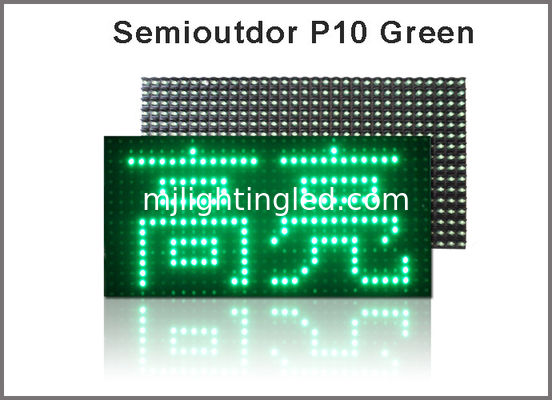 Módulos de pantalla LED P10 Semi-exterior/Interior Rojo Verde Azul Amarillo Blanco Tablero de mensajes en sala de conferencias proveedor