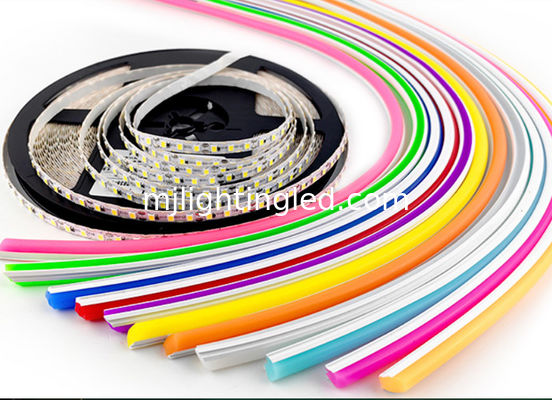 12V silicona LED luz de neón dividida lo suficientemente flexible para hacer señales de neón proveedor