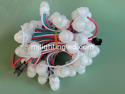 IP67 1903 5V Direccionable RGB LED Pixel Luz 9mm Diámetro Píxel SMD programable para publicidad de edificios proveedor