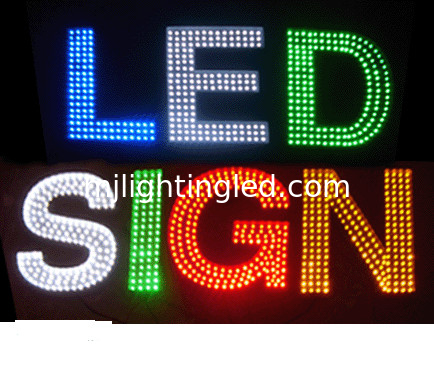 IP66 DC5V 9mm Luzes de pixel de LED de color blanco Iluminado Letras de canal Signo de color blanco proveedor