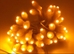 5V Luz de punto amarillo LED Navidad 12mm LED Pixel Signos publicitarios proveedor