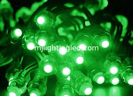 La señalización al aire libre LED de DC5V LED del punto de las bolas 12m m de las iluminaciones verdes del pixel llevó el contraluz llevado nameboard de las letras de canal proveedor