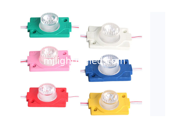 Modulo de fuente de luz lateral LED a prueba de agua12V 3Leds 3030 rojo verde azul amarillo blanco rosa para vallas publicitarias iluminadas proveedor