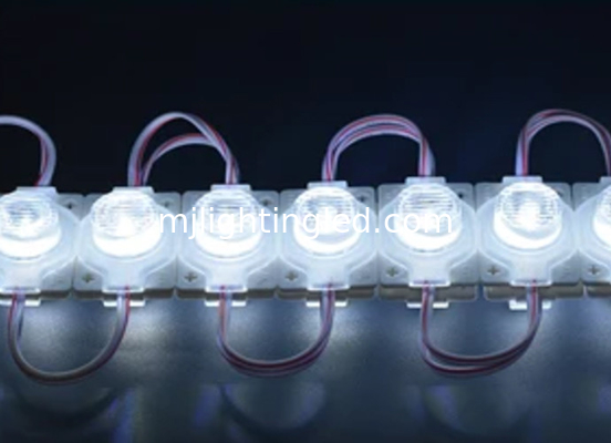 Modulo de fuente de luz lateral LED a prueba de agua12V 3Leds 3030 rojo verde azul amarillo blanco rosa para vallas publicitarias iluminadas proveedor