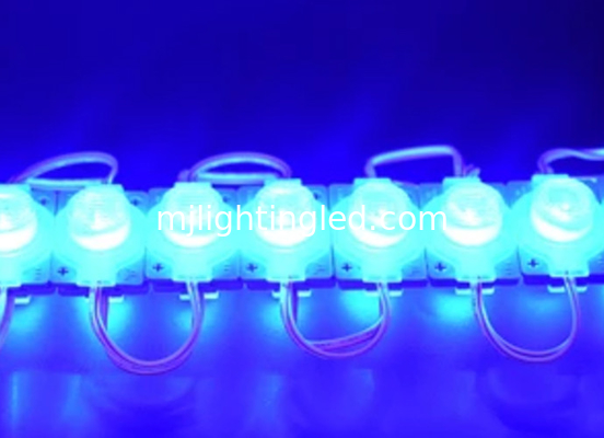 Modulo de fuente de luz lateral LED a prueba de agua12V 3Leds 3030 rojo verde azul amarillo blanco rosa para vallas publicitarias iluminadas proveedor
