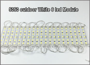 5050 6 módulos ligeros decorativos de la prenda impermeable IP65 12V del módulo del LED blancos proveedor