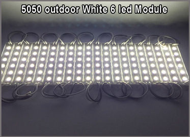5050 6 módulos ligeros decorativos de la prenda impermeable IP65 12V del módulo del LED blancos proveedor