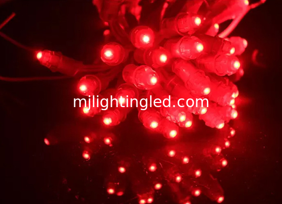 9mm 5V pixel de iluminación letra color rojo proveedor