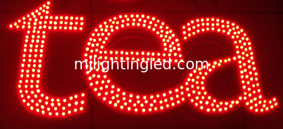 luz de la secuencia del pixel de la prenda impermeable LED de 9m m 12m m DC5V/12V para hacer publicidad de letras de iluminación llevadas proveedor