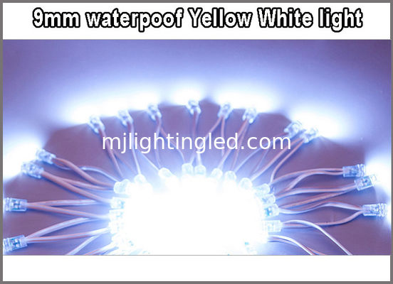 Cadena de píxeles LED de luz blanca de 9 mm para letreros luminosos proveedor