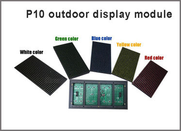 Tablero móvil llevado al aire libre verde de la tablilla de anuncios de la muestra del indicador digital del módulo de la exhibición P10 LED proveedor