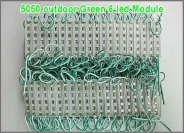 Verde 5050 SMD 6 Modulo LED de luz Inoxidable Signos de exterior Letras LED Luz publicitaria DC12V proveedor
