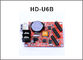 Huidu HD-U6B HD-A40K Sistema de control de pantalla USB Controlador de color único / dual P10 Panorámica de señalización LED exterior proveedor