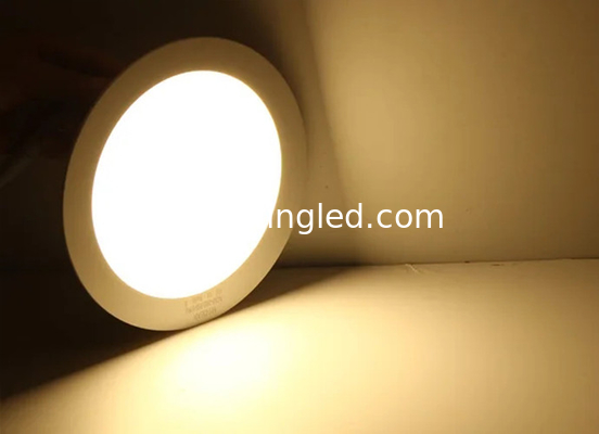 Luz de panel LED atenuable 3W / 4W / 6W / 9W / 12W / 15W / 25W LED de techo encasillado con rejilla de luz baja paneles redondos delgados proveedor