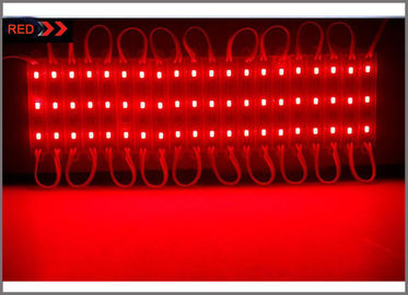 La publicidad de DC12V 5730 llevó 3LEDs la lámpara impermeable ligera de la luz roja de los módulos IP67 proveedor
