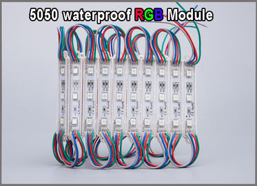 La lámpara 5050 de los módulos de la prenda impermeable de la luz del RGB LED llevó para las letras cambiantes de la iluminación del color proveedor