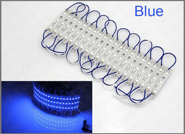 Luz azul linear de alta calidad del módulo de la prenda impermeable IP65 LED del módulo de la muestra 12V 5050 3LED para la publicidad de la señalización proveedor
