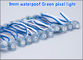 Lámparas de 9 mm Led 5V Luz LED azul 50pcs/cuerdas para la decoración de la tienda cartelera proveedor
