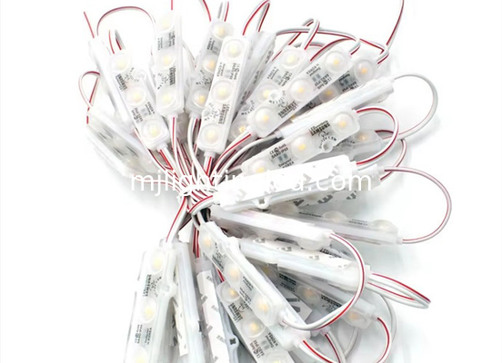 5730 3 Modulo de luz LED 1.5W inyección 6818 Modulo de luz LED 12V con lente proveedor