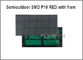 Semioutdoor P10-SMD rojo llevó la luz del módulo del panel con el fram en la parte posterior 320*160m m 32*16pixels 5V para el mensaje de publicidad proveedor