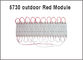 5730 SMD 3 llevaron los módulos llevados al aire libre del rojo del contraluz de la prenda impermeable de la luz del módulo proveedor