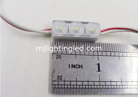 Mini 3 módulo LED 0.5W 12V para la caja de luz cartelería de publicidad con cinta adhesiva proveedor