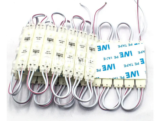 1.5W/pcs de potencia 3LED 2835 Modulo de luz LED para una pantalla de señalización brillante y llamativa proveedor